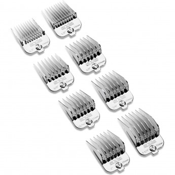 Набор из 8-ми пластиковых, магнитных насадок ANDIS